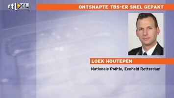 RTL Nieuws Ontsnapte tbs'er opgepakt na overval op juwelier