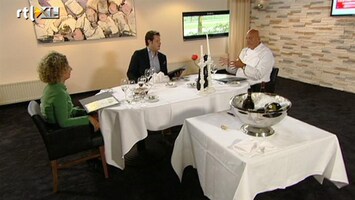 Herman's Restaurant School De gasten aan tafel en stress in de keuken