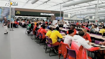 RTL Nieuws Olympische atleten eten massaal bij McDonald's