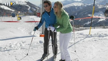 RTL Boulevard Jan Smit en zijn Liza op wintersport