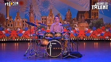 Holland's Got Talent Extra: Robin (drummer)