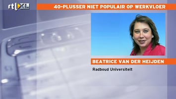 RTL Z Nieuws Bedrijven vinden personeel van 40 jaar te oud