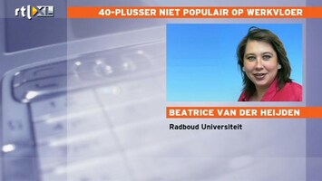 RTL Z Nieuws Bedrijven vinden personeel van 40 jaar te oud