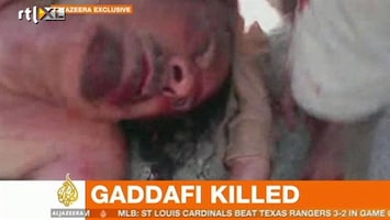 RTL Z Nieuws beeld khadaffie gedood