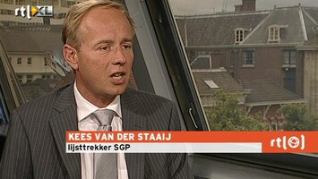 RTL Z Nieuws Van der Staaij: kans op zwangerschap bij verkrachting is klein