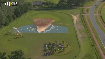 RTL Nieuws Megaportret Van Gogh vanuit de lucht