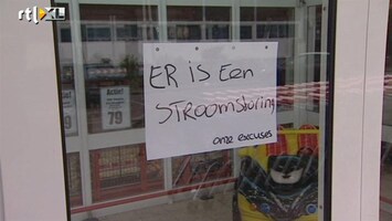 RTL Nieuws Stroomstoring Rotterdam door werkzaamheden