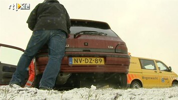 RTL Nieuws Extra mankracht bij ANWB voor winterse pechgevallen