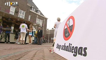 RTL Z Nieuws Kamp zoekt eerst nog draagvlak voor lucratief boren naar Schaliegas