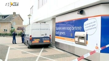 RTL Z Nieuws Grote zoekactie naar chauffeur van geldwagen Brink's