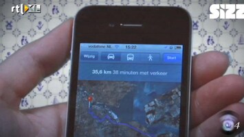 Sizz Navigatiefunctie gebruiken | iPhone 4