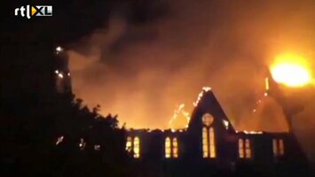 RTL Z Nieuws Katholieke kerk Ameland afgebrand: de burgemeester reageert