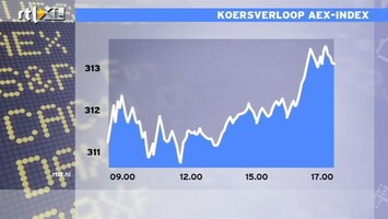 RTL Z Nieuws 17:00 AEX zet mooie opgaande lijn voort: we doen het uitmuntend