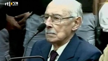 RTL Nieuws 50 jaar cel voor oud-dictator Videla