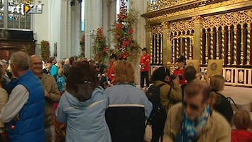 RTL Nieuws Drukte bij de Nieuwe Kerk