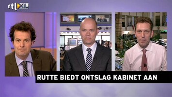 RTL Z Nieuws 14:20 de beurs klapt flink in elkaar, Mathijs en Peter analyseren