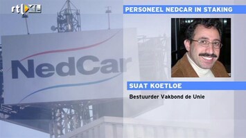 RTL Z Nieuws Vakbondstaal: werknemers NedCar gaan waar ze recht op hebben