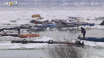 RTL Nieuws Schade door kruiend ijs Donau