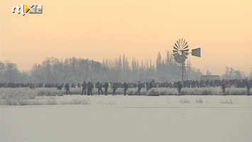 RTL Nieuws Eerste toertocht op natuurijs gereden