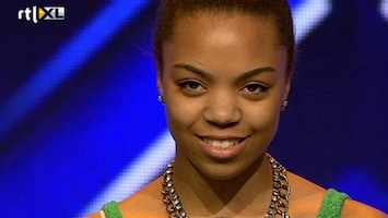 X Factor Latanya Alberto heeft gouden stem