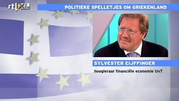 RTL Nieuws Politieke spelletjes om Griekse steun