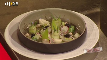 Topchef Wouter van Laarhoven - Gemarineerde coquille met kaviaar