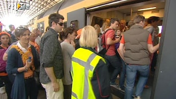 RTL Nieuws Koninginnedag 2011: geen alcohol in trein