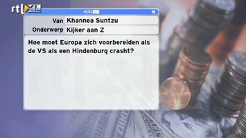 Special: De Kijker Aan Zet Hoe moet Europa zich voorbereiden als de VS als een Hindenburg crasht?