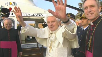 RTL Nieuws Benedictus heeft het Vaticaan verlaten