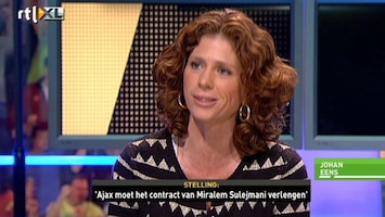 RTL Sport Inside 'Ajax moet contract van Miralem Sulejmani verlengen.'