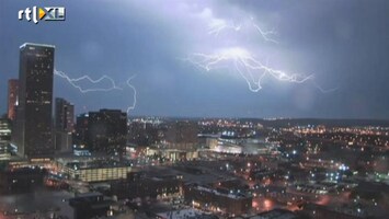 RTL Nieuws Spectaculaire lichtshow boven Oklahoma