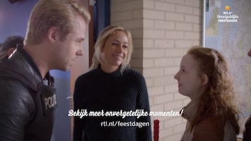 Rtl 4's Onvergetelijke Feestdagen - Thijs Römer Verrast Slechtziend Meisje Op Set 'moordvrouw'