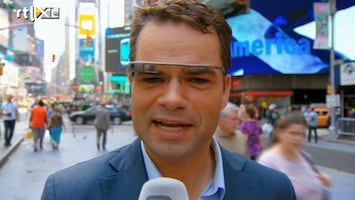 RTL Nieuws Met Google Glass door New York