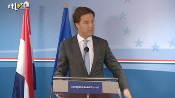 RTL Nieuws Rutte: 't staat er, en dat is van groot belang!