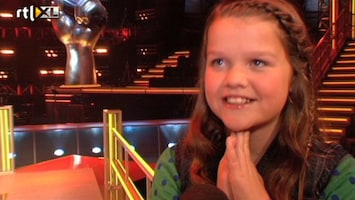 The Voice Kids Irene heeft er geen woorden voor!