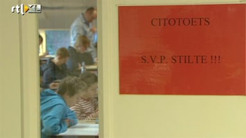 RTL Nieuws Cito-toets mag niet bepalend zijn voor schoolkeuze