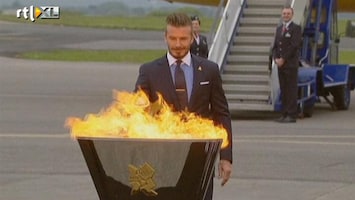 RTL Nieuws Olympisch vuur in Groot-Brittannië