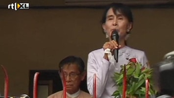 RTL Nieuws Debuut Suu Kyi in parlement Myanmar