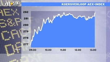 RTL Z Nieuws 13:00 Feest op de Amsterdamse beurs