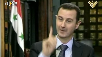 RTL Nieuws Assad vol zelfvertrouwen op Libanese tv