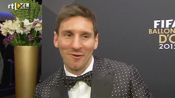 RTL Nieuws En weer pakt Messi de Gouden Bal