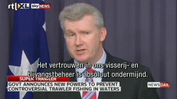 RTL Z Nieuws Australië gaat toch supertrawlers weren uit territoriale wateren