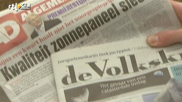RTL Z Nieuws Alleen zonnepanelen Multi Sol vliegen in de fik