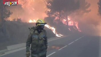 RTL Z Nieuws Camping met Nederlandse toeristen volledig weg door brand