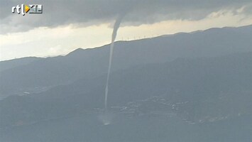 RTL Z Nieuws Mooie beelden tornado Japan