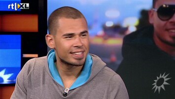 RTL Boulevard Afrojack aan de desk