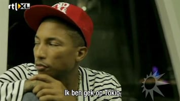 RTL Boulevard Pharrell Williams in Tokio