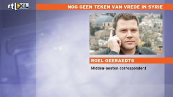 RTL Nieuws 'Geweld Syrië geluwd, maar zal weer oplaaien'