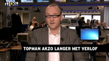 RTL Z Nieuws Akzo-topman Buchner nog steeds ziek thuis