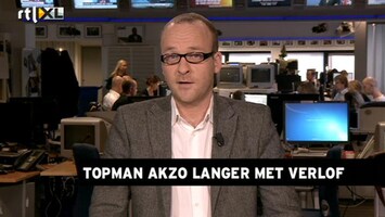 RTL Z Nieuws Akzo-topman Buchner nog steeds ziek thuis